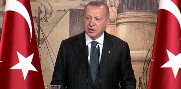 Cumhurbakan Erdoan: 'Bizim hibir lkenin topranda, egemenliinde, iilerinde gzmz yok'
