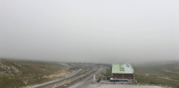 Erciyes'te youn sis etkili oldu