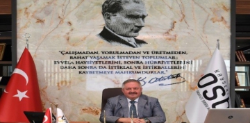 Kayseri OSB Ynetim Kurulu Bakan Tahir Nursaan'dan Gaziler Gn Mesaj