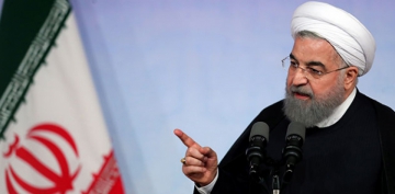ran Cumhurbakan Ruhani, 'ABD blgeye kan ve lm getirdi'