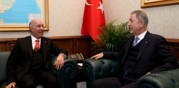 Bakan Akar, Irak'n Ankara Bykelisi'ni kabul etti