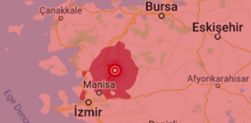 Manisa'nn Akhisar ilesinde 4.7 byklnde deprem meydana geldi