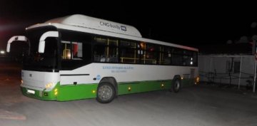Kayseri'de halk otobs ofrleri gnderilen 'mesaj' zerine yol kapatp eylem yapt