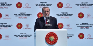 Cumhurbakan Erdoan, Prof. Murat Dilmener Acil Durum Hastanesi'ni at