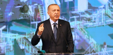 Cumhurbakan Erdoan, Teknoloji merkezinin aln robotla yapt
