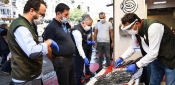 Kayseri'de yasal boyutun altndaki 50 kilo bala el konuldu