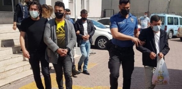 Kayseri'de aranan 15 kii yakaland