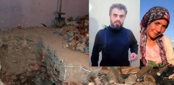 Kayseri'de kayp olarak aranan ift, tandra gmlm halde bulundu