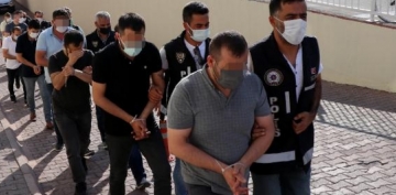 Kayseri'de gzaltna alnan 31 pheli, salk kontrolnden geirildi