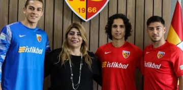 Kayserispor'da gen futbolcular Doan, Emre ve Nurettin'in szlemeleri uzatld