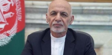 Afganistan Cumhurbakan Gani, lkeyi terk etti