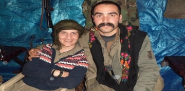 HDP Milletvekili Semra Gzel'in PKK'l terristle fotoraflar ortaya kt