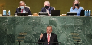Cumhurbakan Erdoan: 'Trkiye'nin d politikadaki vizyonu daima bar odakl olmutur'