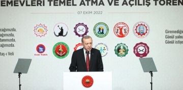 Cumhurbakan Erdoan, 'Alevi Bektai Kltr ve Cemevi Bakanl kuruyoruz'
