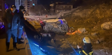 Kayseri-Malatya yolunda feci kaza: 1i ar 7 yaral