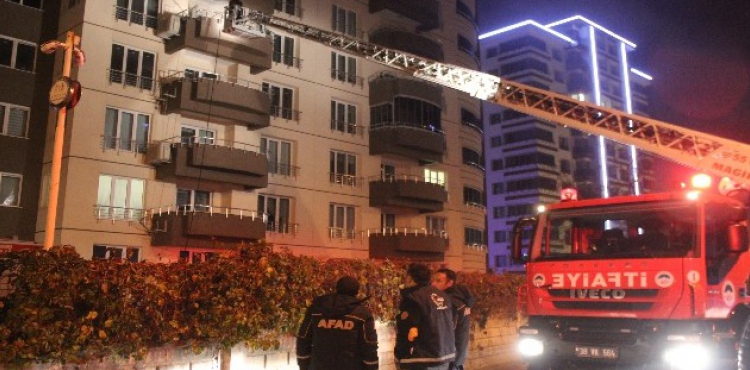 Kayseri'de korkutan yangn: 8 kii hastaneye kaldrld