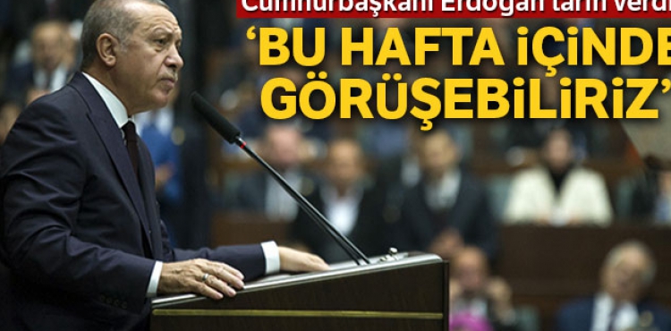 Cumhurbakan Erdoan: 'Bu Hafta Baheli ile grebiliriz'