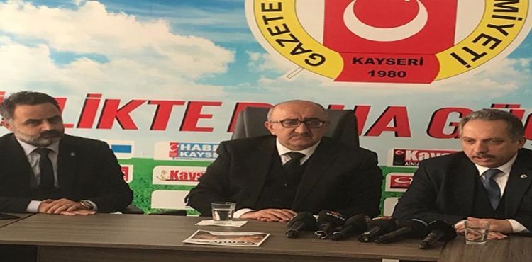 Başkan Adayı Yalçın KGC'yi ziyaret etti
