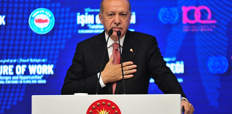 Cumhurbakan Erdoan: 'YSK noktay koyduu zaman bizim iin de mesele bitmitir'