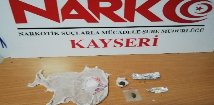 Kayseri'de uyuturucu operasyonu