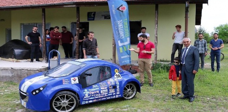 Mimarsinan OSB, ER'nn elektrikli arac 'VoltaCar'a sponsor oldu