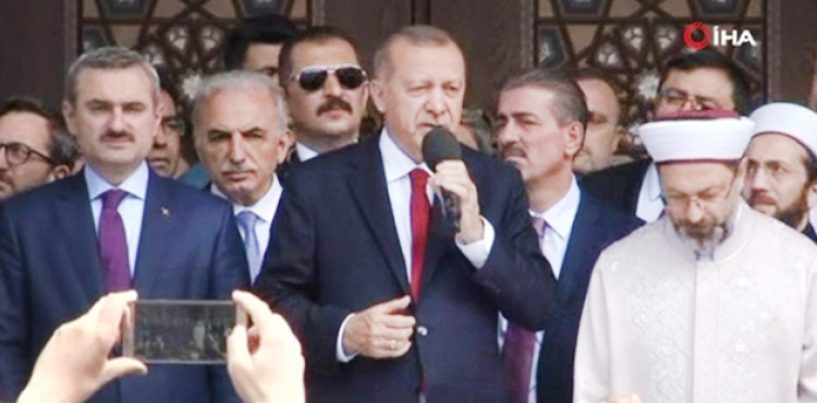 Cumhurbakan Erdoan: 'Bu sandn hakkn vereceiz