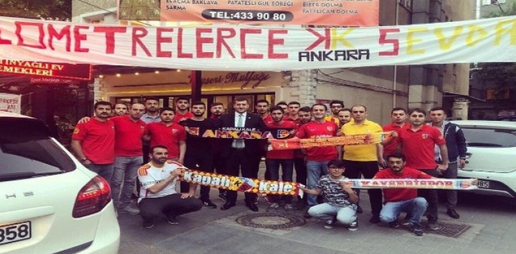 Ankara'da Kayserispor sevgisi