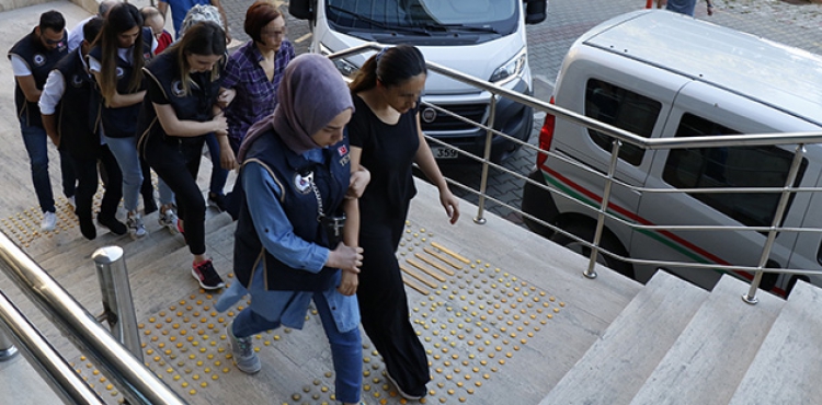 Zonguldak'ta terr rgt operasyonu: 5 kii adliyeye kartld