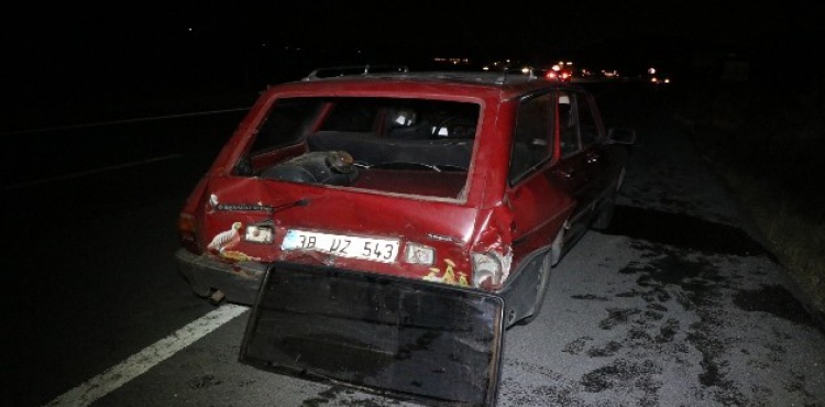 Kayseri'de iki otomobil arpt: 10 yaral