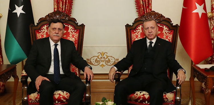 Cumhurbakan Erdoan, Sarraj' kabul etti