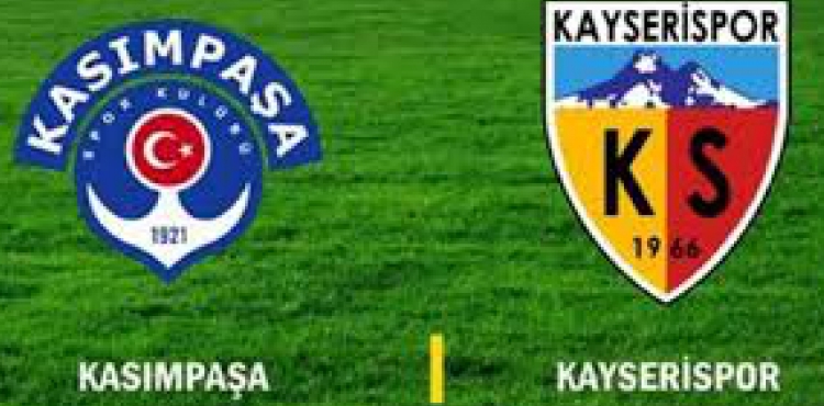Kasmpaa, sahasnda arlad HES Kablo Kayserisporu 5-1 malup etti. 