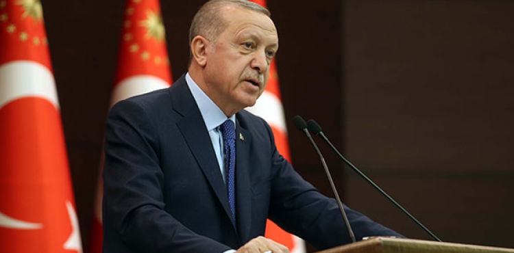 Cumhurbakan Erdoan 19 maddelik 'stikrar Kalkan' paketini aklad