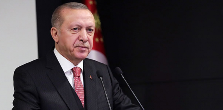 Cumhurbakan Erdoan 7 aylk maan balad ve kampanyay balatt: 'Biz bize yeteriz Trkiyem'