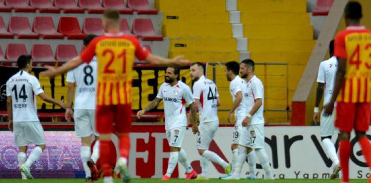 Hes Kablo Kayserispor - Gaziantep FK: 1-1