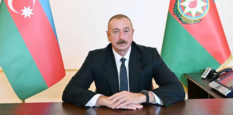 Aliyev: Bu namert hareketler Azerbaycan halknn iradesini kramayacak