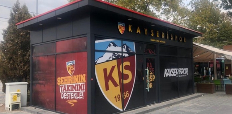 Hes Kablo Kayserispor Store ok yaknda hizmete girecek!