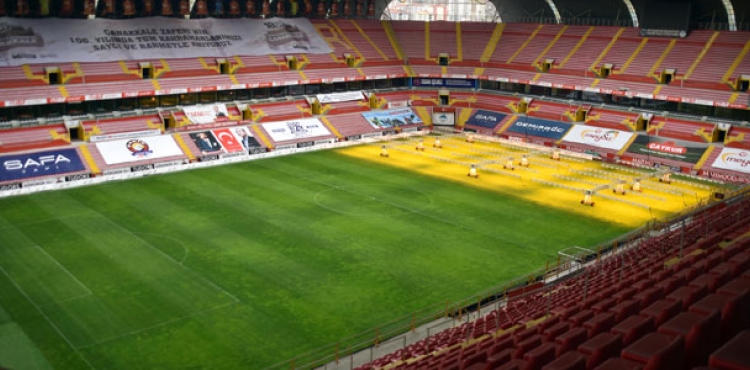 Kadir Has Stadyumu, Kayserispor - Galatasaray mana hazr