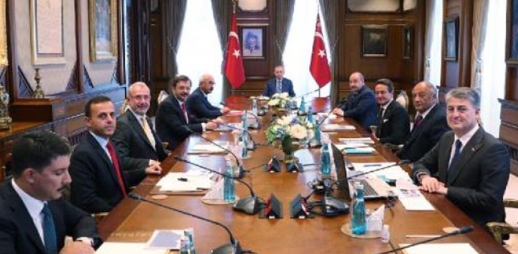 Cumhurbakan Erdoan, TOGG Ynetim Kurulu yelerini kabul etti