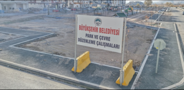 BÜYÜKŞEHİR’DEN 35 MİLYON TL’LİK DEV YEŞİL ALAN VE SPOR YATIRIMI