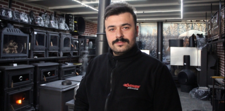 Kayseri’de soğuk havalar sobaya talebi artırdı