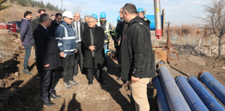 BAŞKAN BÜYÜKKILIÇ: “2025’TE 73 MİLYON 501 BİN TL’LİK 53 ADET İÇME SUYU SONDAJ KUYUSU AÇTIK”