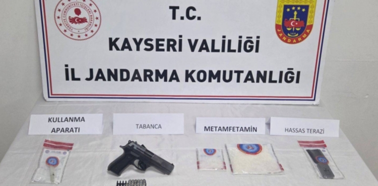 Kayseri'de 1 kişiye uyuşturucu gözaltısı