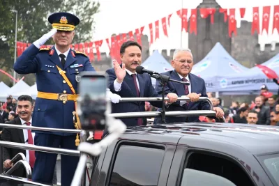KAYSERİ’DE 29 EKİM COŞKUYLA KUTLANDI