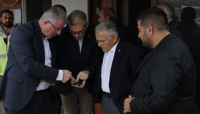 BÜYÜKKILIÇ, 15 TEMMUZ BULVARI İLE MEHMET ÖZHASEKİ BULVARI’NI BAĞLAYACAK YOL ÇALIŞMALARINI YERİNDE İNCELEDİ