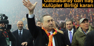 Galatasaray, Kulpler Birlii toplantlarna katlmayacak Giri:04 Aralk 2018 20:14