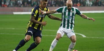 Bursa Bykehir Belediye Stadyumu'nda oynanan mcadele 1-1'lik eitlikle sona erdi