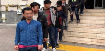 Kayseri'de adli ilem yaplan 375 yabanc uyruklu kii lkelerine iade edildi
