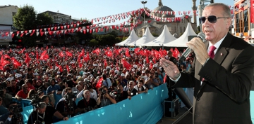 Cumhurbakan Erdoan'dan fla aklama! 'ABD bunun peinde'
