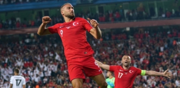 EURO 2020 Elemeleri: Trkiye: 1 - Arnavutluk: 0 matan grntler