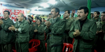 PYD eleba 'Mazlum Kobani' kod adl terrist Ferhad Abdi ahin PKK kampnda